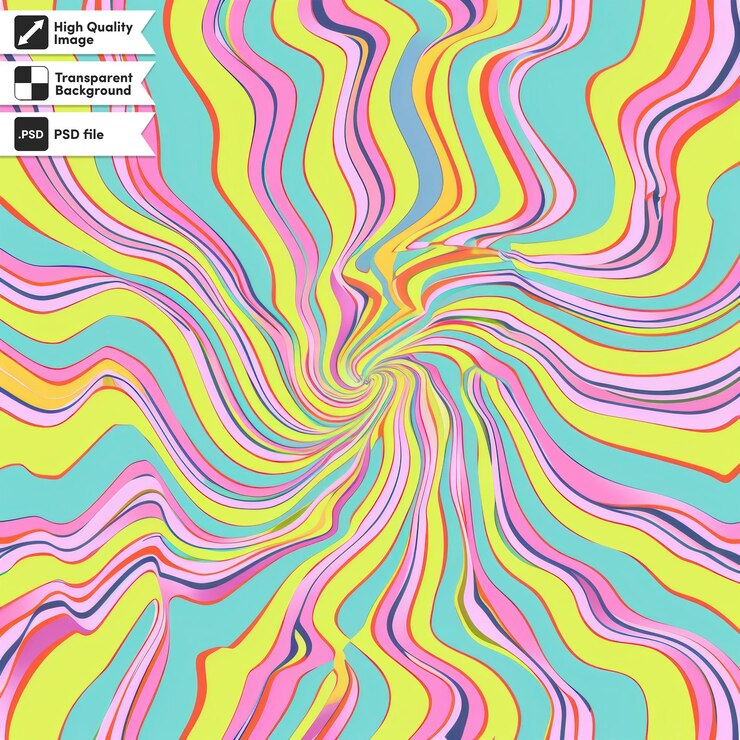 PSD a colorful picture of a rainbow colored line with the words quot no quot on it