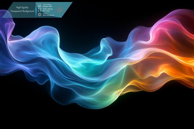 a colorful wave with the title of the title of the title of the title of the title