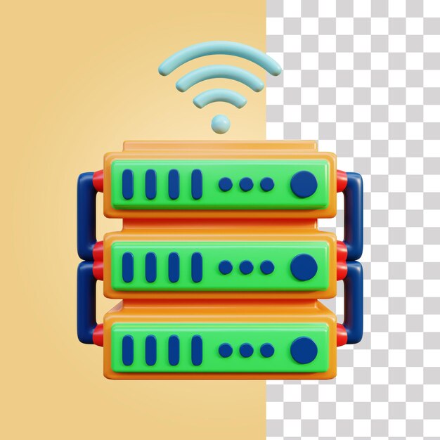 A computer screen with a wifi symbol on it