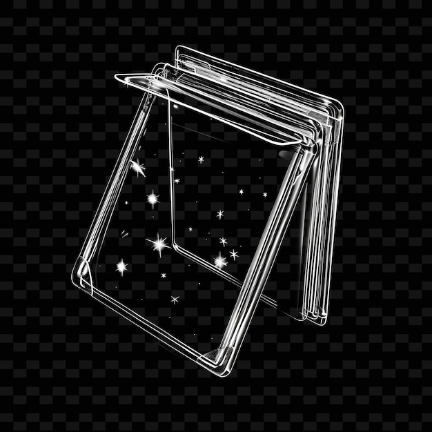 a cube with a star on it and a star on the bottom