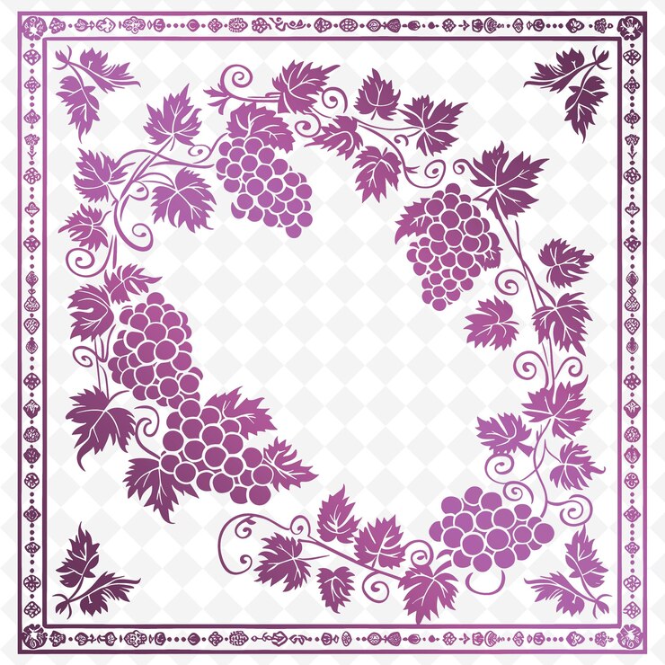 PSD a design of grapes and a picture of grapes