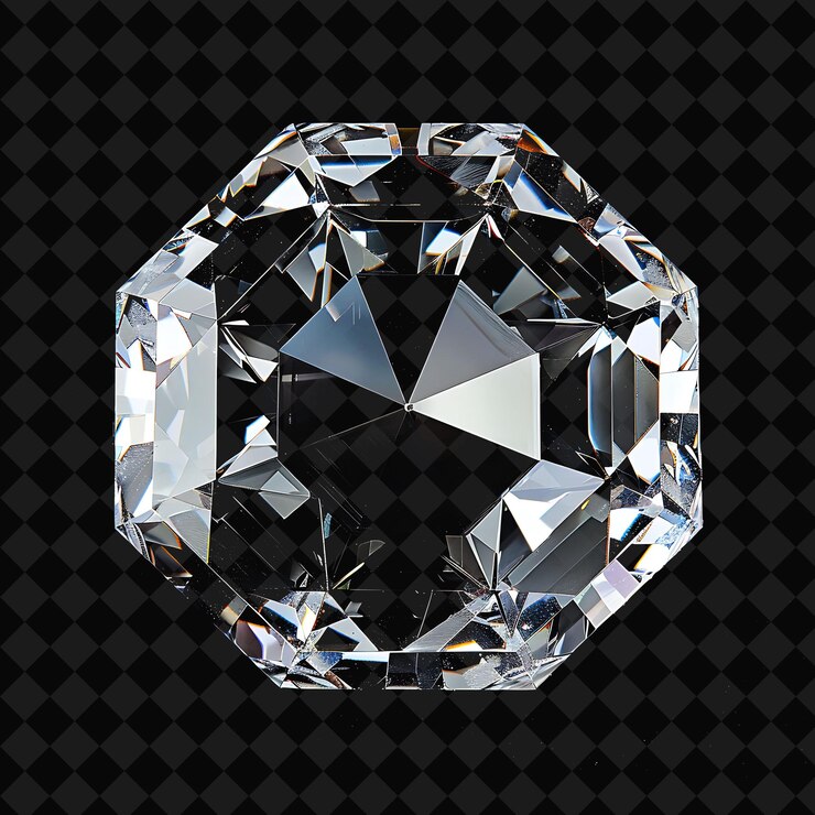 PSD a diamond that is on a black background with a diamond