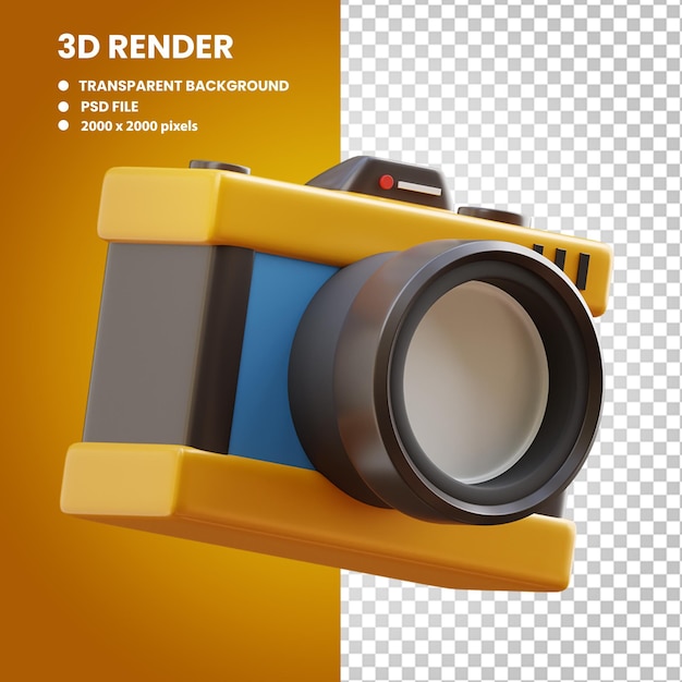 a digital camera with a lens for 3d printed on it