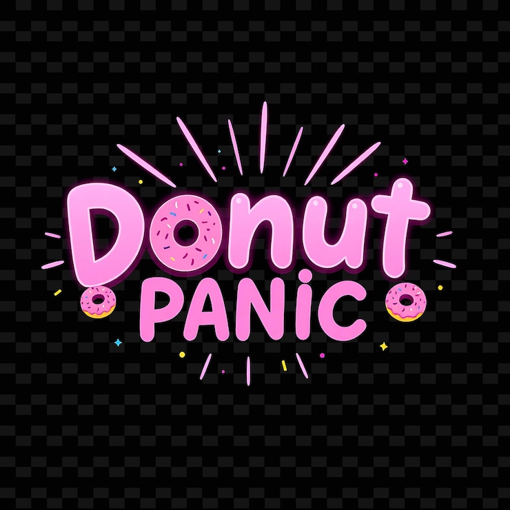 PSD a donut sign that says donut on it