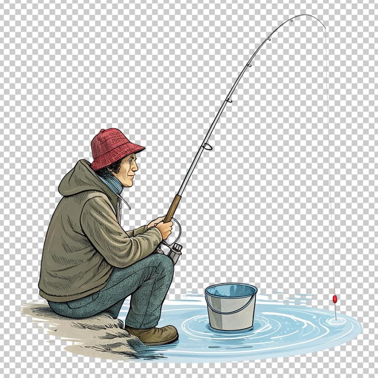 PSD a fishermans calm day