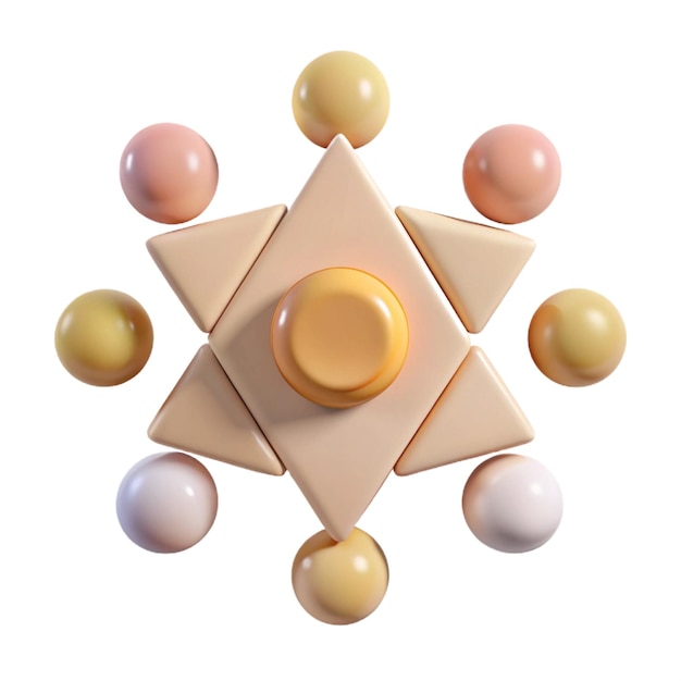 a group of four gold colored diamond shaped objects with one that says quot star quot