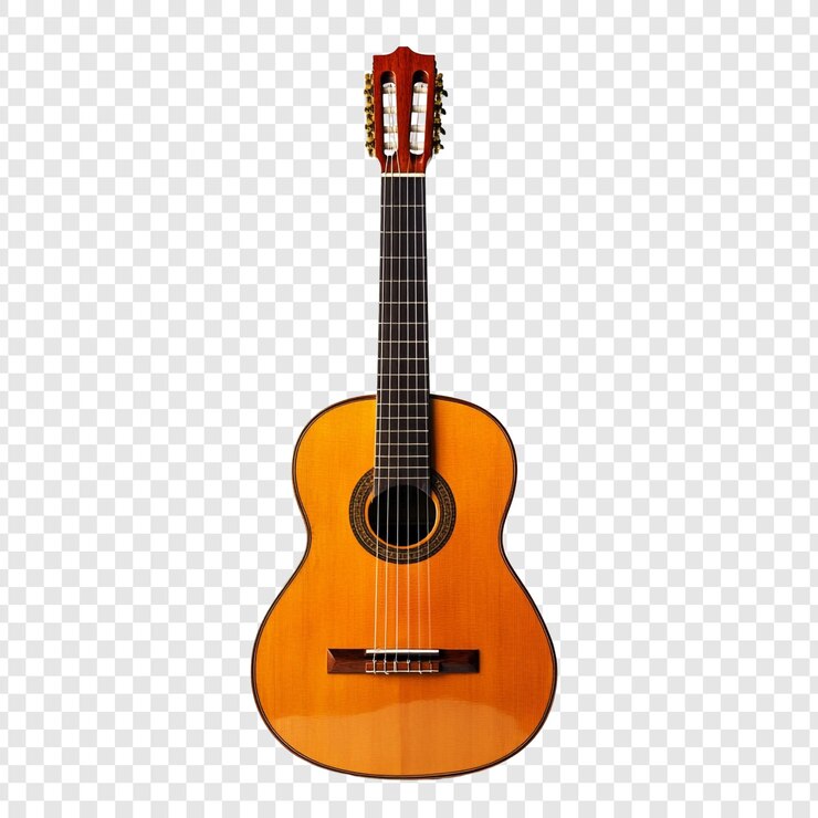 PSD a guitarra acústica clássica, um instrumento impressionante