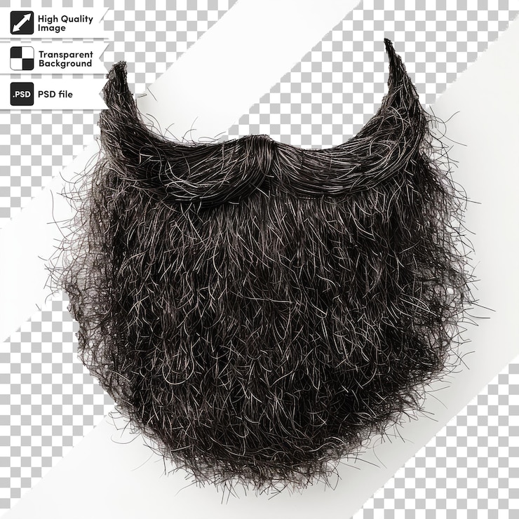 PSD a hair clip that has a wig on it