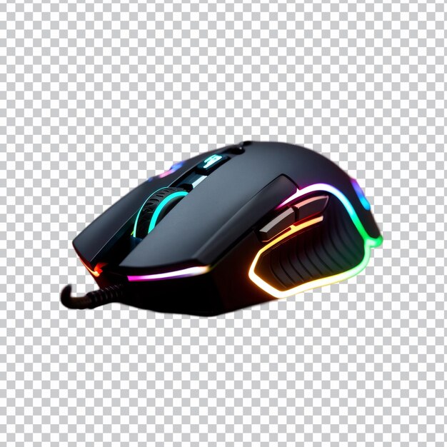 A highperformance gaming mouse isolated