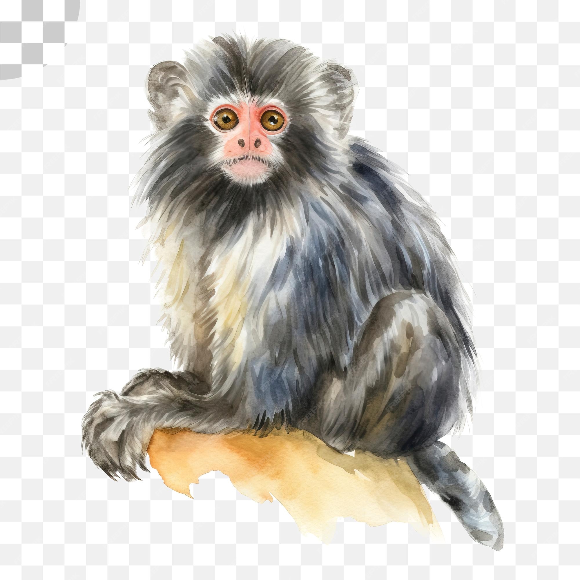 Arquivo de Macaco PNG Desenho - Páginal Inicial