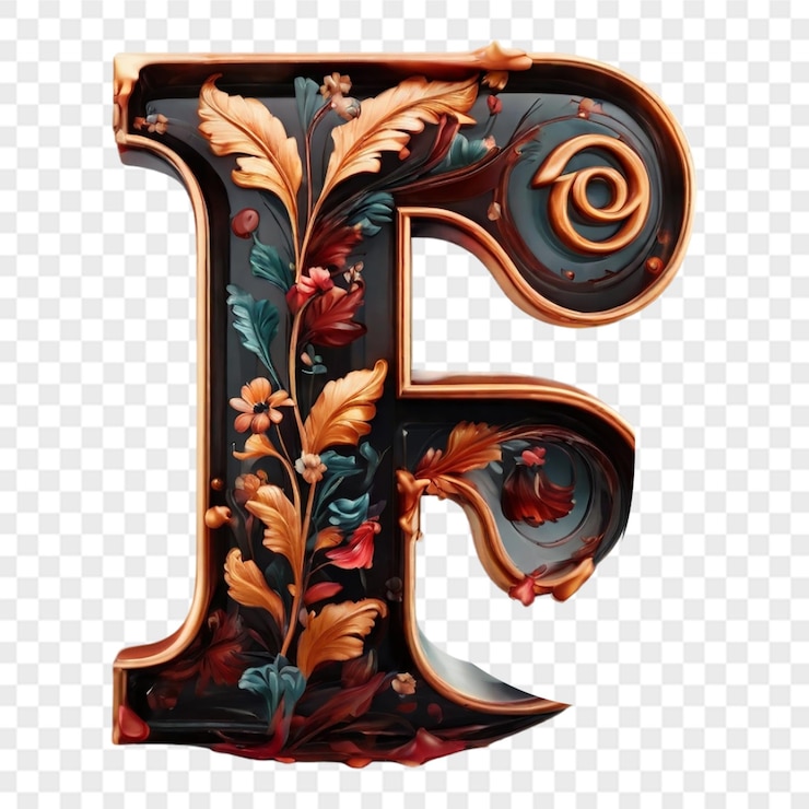 PSD a letra "f" é do alfabeto.