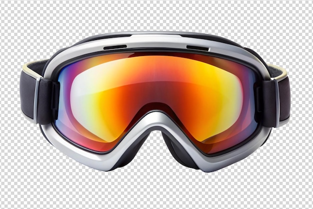 a pair of goggles with a black and white cover and the bottom half of the goggles