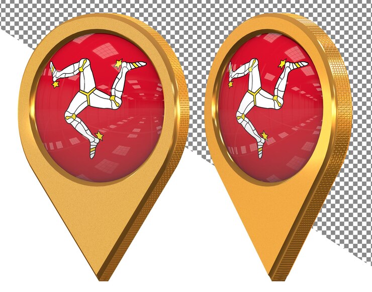 PSD a pair of red and gold pinwheels with a horse on the top.