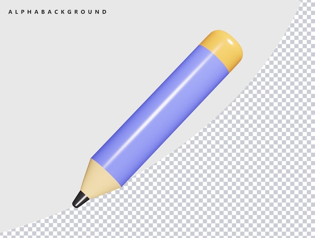 a pencil with a black background and the word  b  on the bottom