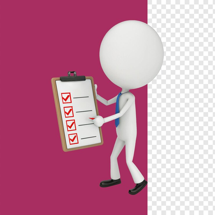 PSD a person holding a clipboard that says push up