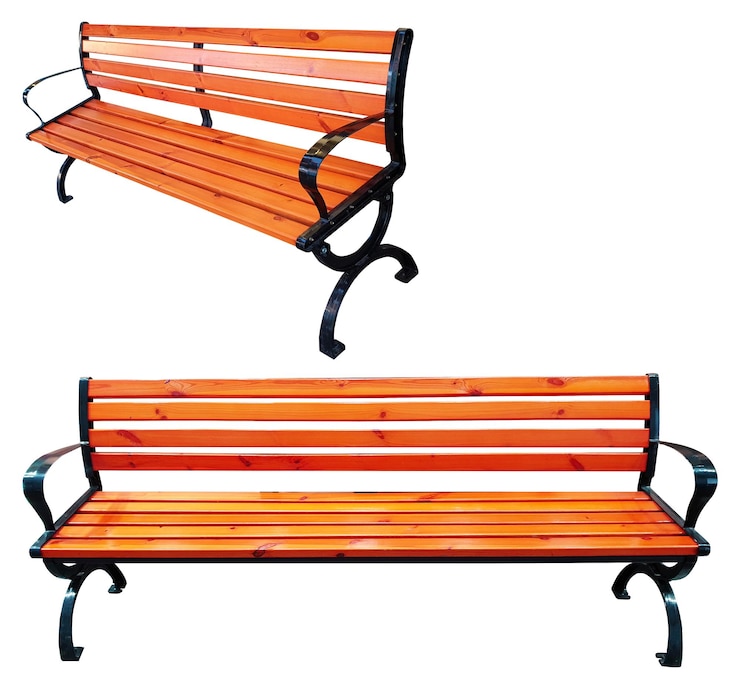 PSD a picture of a bench with the words the bench on it