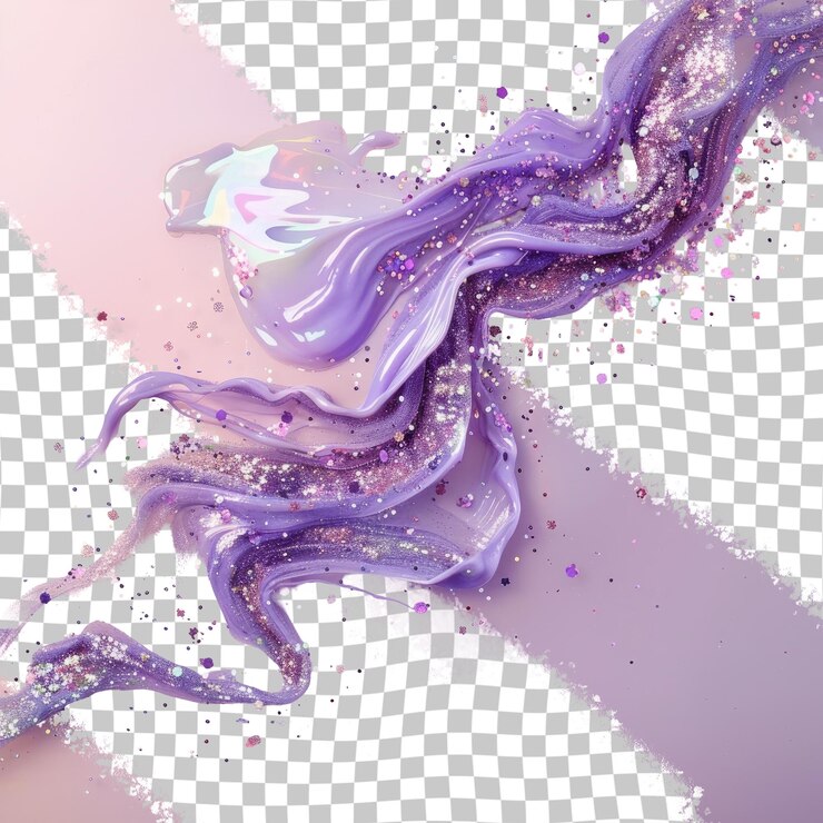 PSD a picture of a purple and purple ink with a white background