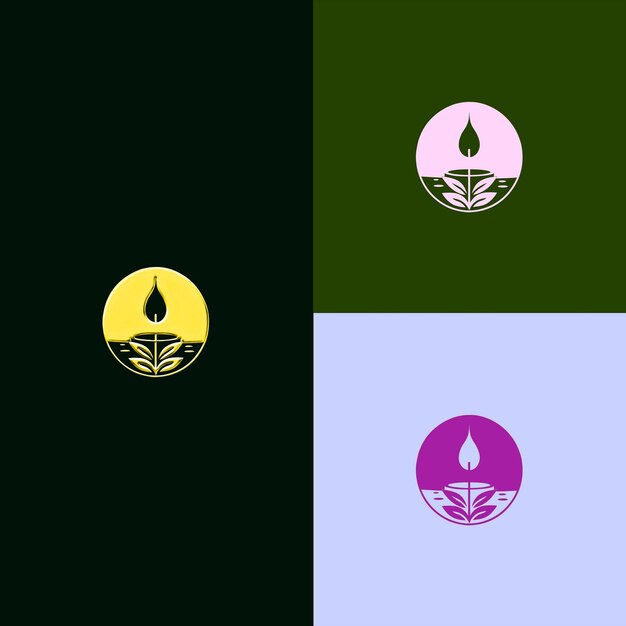 a picture of a yellow and purple circle with the yellow and purple circle on it