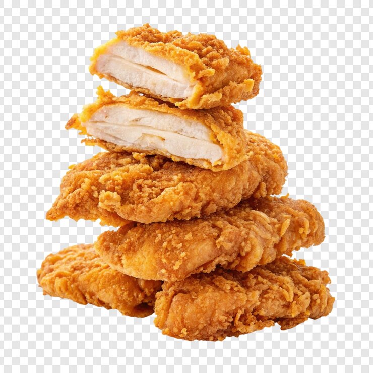 A pile of chicken wings sits on a checkered surface