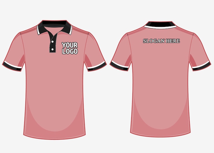 PSD a pink shirt with the words quot personalized quot written on it