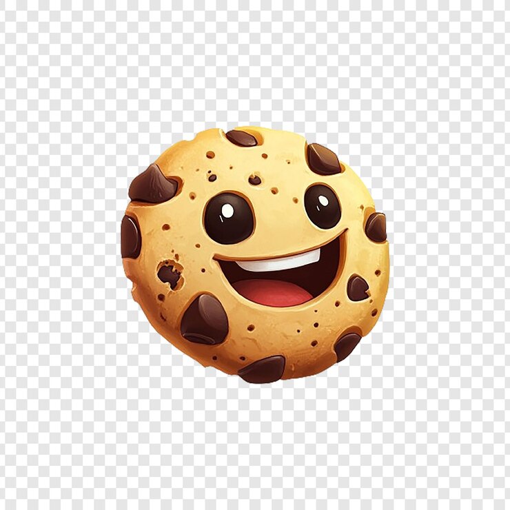 PSD a plate of chocolate chip cookies with chocolate chips on it