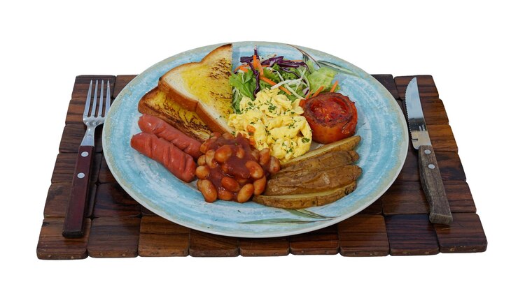 PSD a plate of food with a plate of food on it