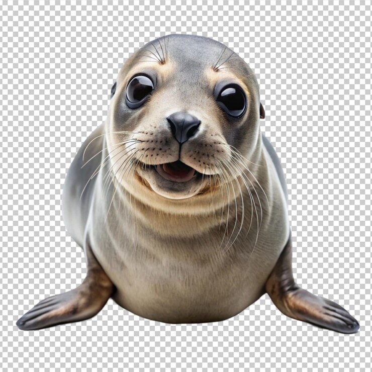 PSD a playful otter
