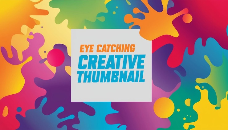 PSD a poster that says eye catching on it