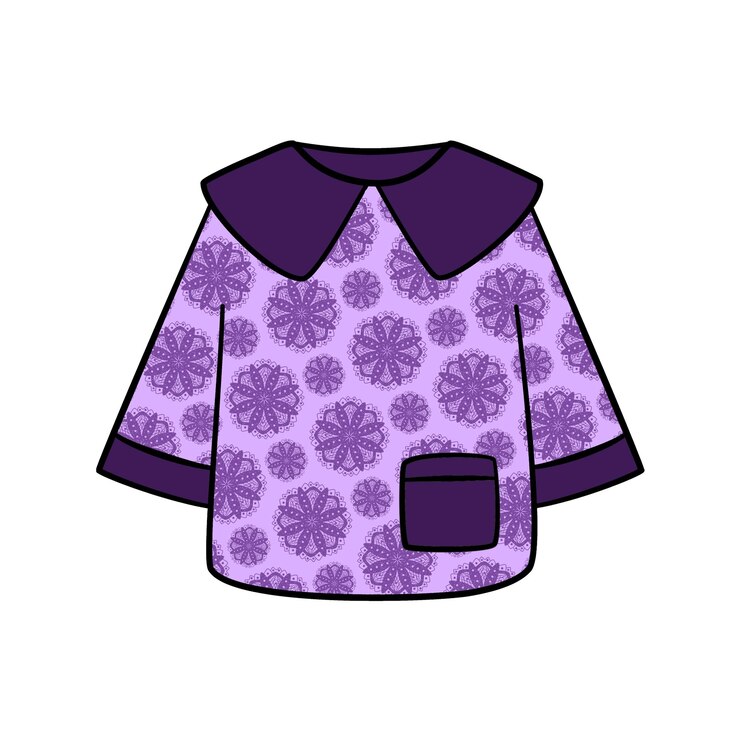 PSD a purple and purple dress with a purple bow