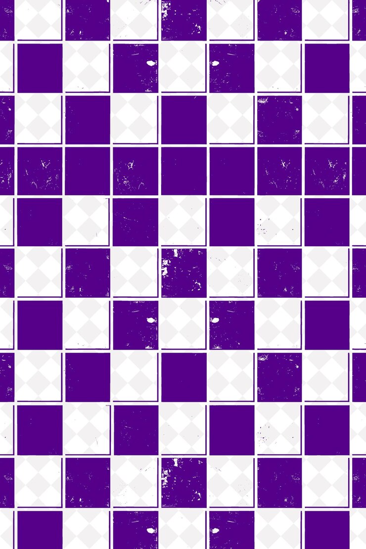 PSD a purple and white checkered pattern with the snowflakes on the top