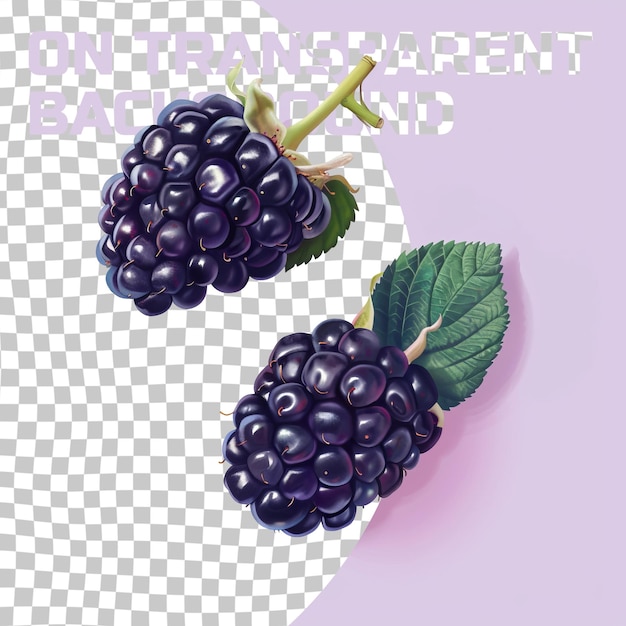 PSD a purple background with a green leaf on it