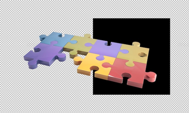a puzzle with a puzzle that has the word puzzle on it.