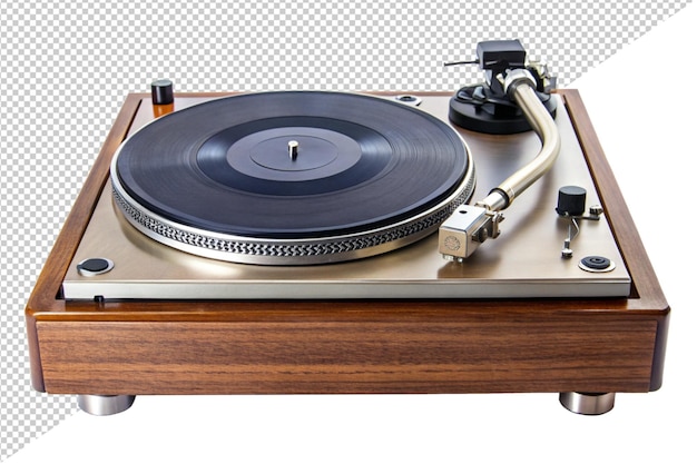 a record player with a record player on it