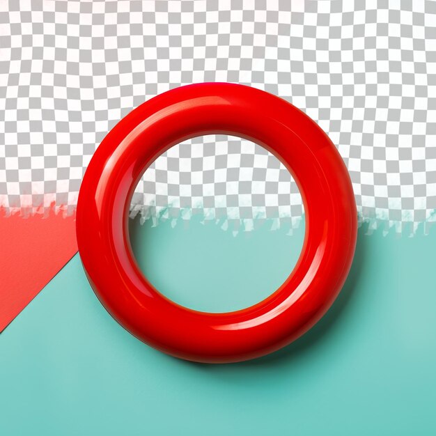 PSD a red circle with a red arrow in the middle