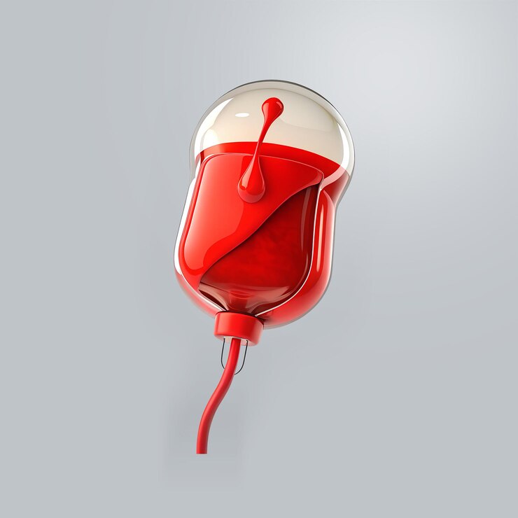 PSD a red plastic object with a red cover that says the red dot
