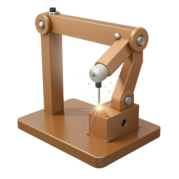 a robot made by a robot with a screwdriver on it