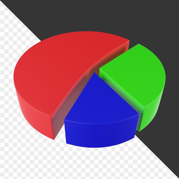 a round table with a red and blue circle on it