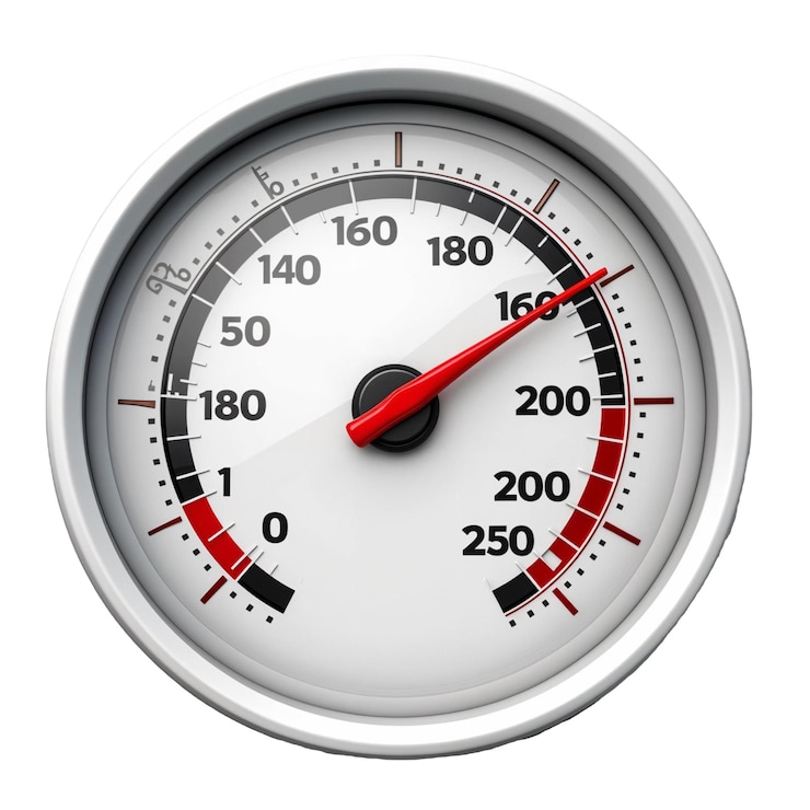 PSD a speedometer png image transparent background