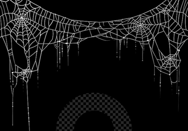 a spider web is under a bridge that has ice on it