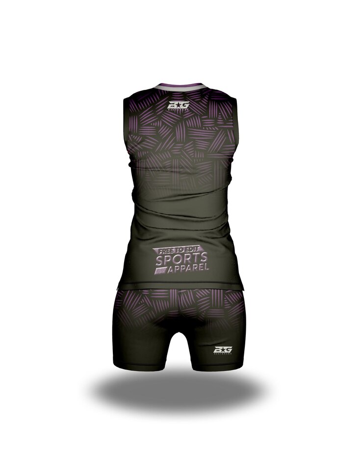 PSD a sports jersey with the word sports on it