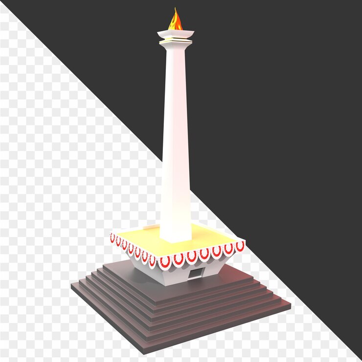 PSD a statue of a lighthouse with the words quot calle quot on it