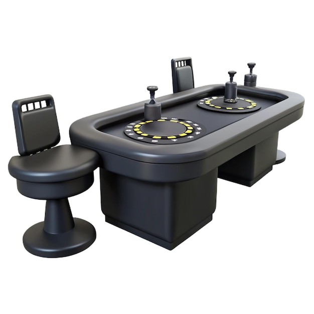 a table with a clock and a clock on it