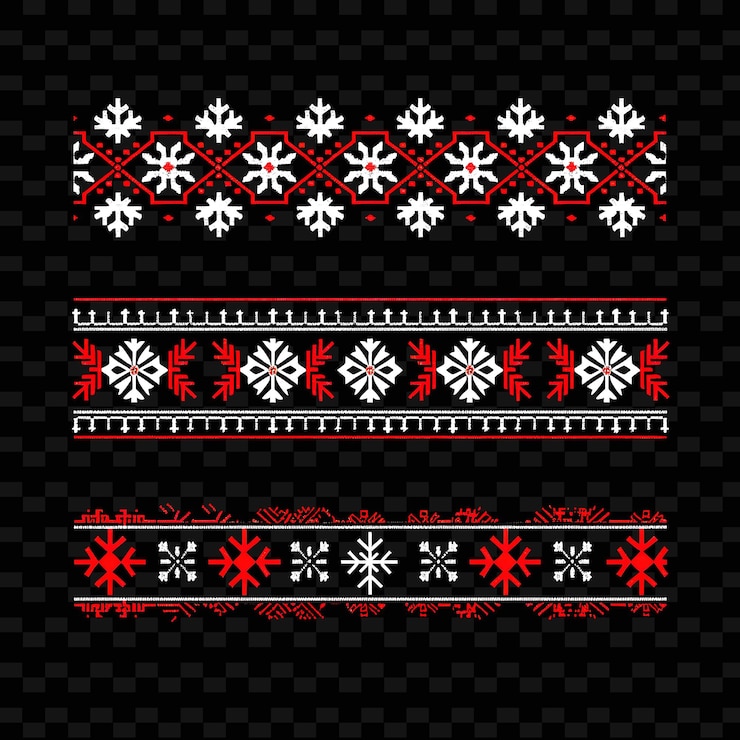 PSD a2 hand stitched cross stitch borderlines design con holiday m png collezioni di decorazioni natalizie carine