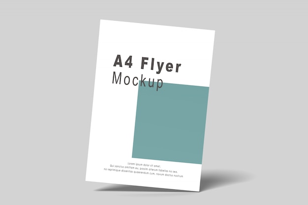 PSD a4 / a5 flyer modell