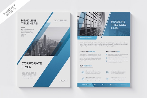 A4 Business Flyer Vorlage