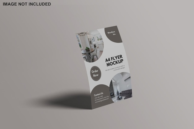 A4 Flyer Mockup