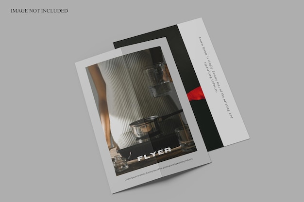 A4-flyermodell