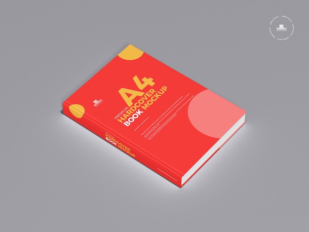 A4 Hardcover Buchmodell