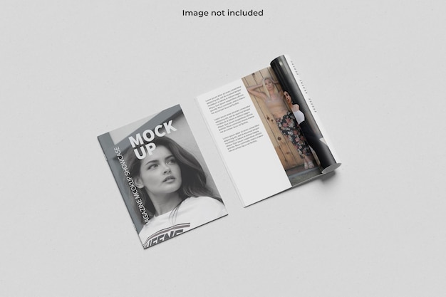 A4 magazine mockup