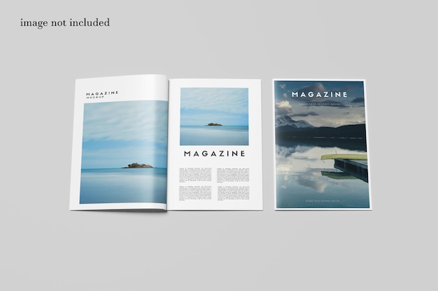 A4 magazine mockup